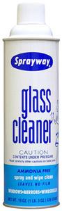 Sprayway Glass Cleaner  **$3.98 with case**